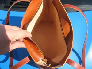 Dámská kabelka Artemis, kožená, střední velikost