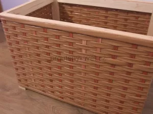 Koš na prádlo - lavička BK - bužírka Retro H Koš na prádlo - lavička BK - bužírka Retro H