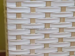 Koš na prádlo - lavička, vysoká 60 - bužírka Retro Koš na prádlo - lavička, vysoká 60 - bužírka Retro