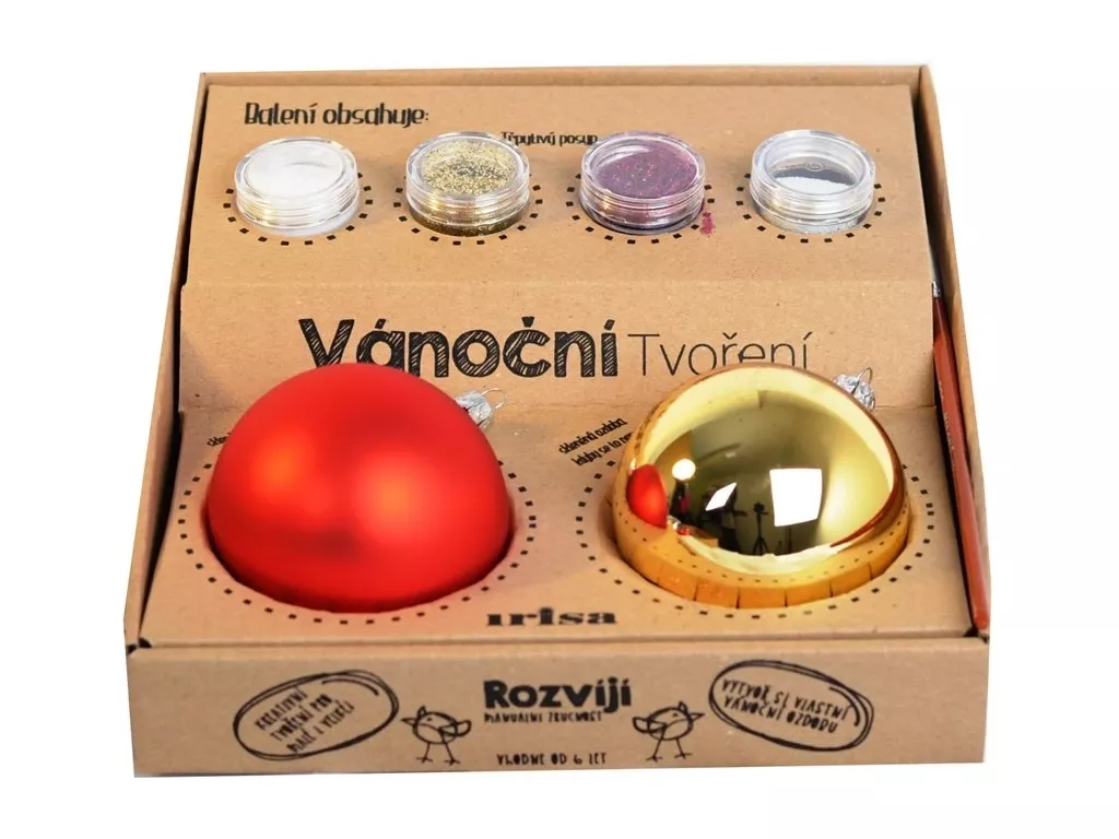 Kreativní sada vánoční ozdoby KS10 Irisa